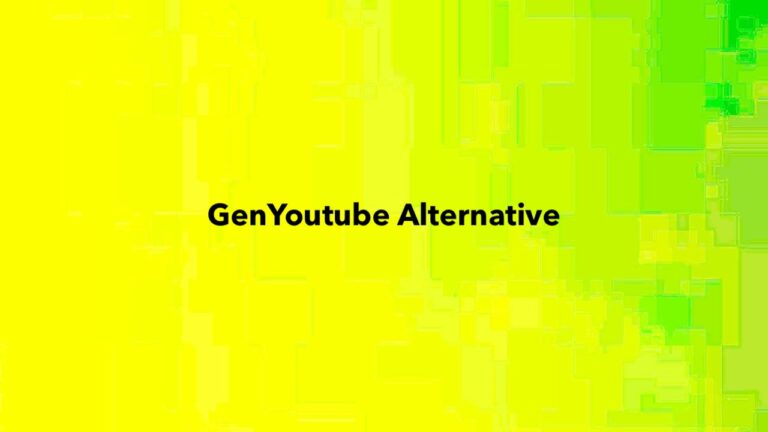 Looking For a GenYoutube Alternative?