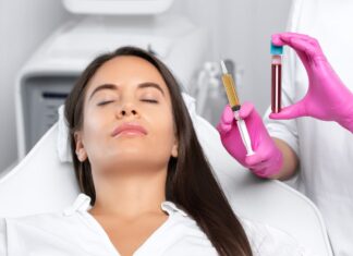 Skin peel Treatment Platelet Rich Palsma