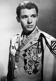 Audie Murphy in military uniform