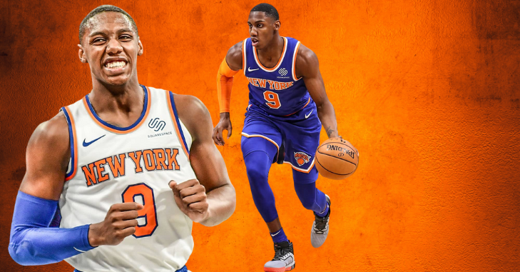 RJ Barrett on Court