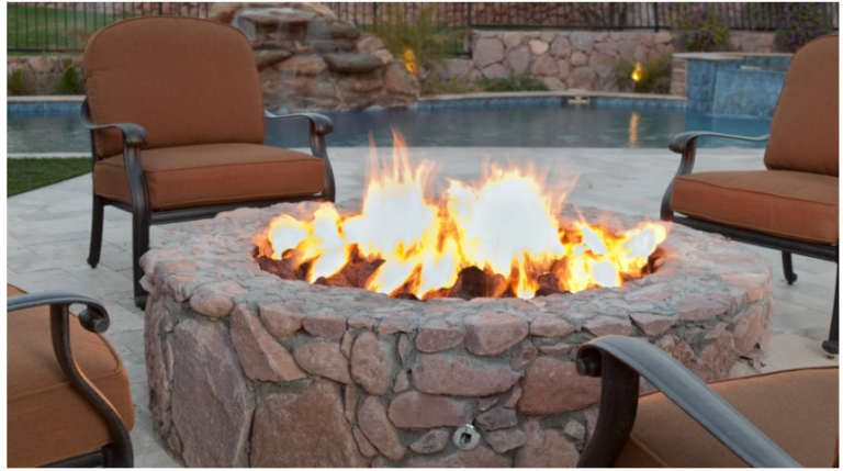 Outdoor Fireplace