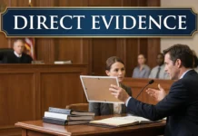 Direct Evidence Explained: A Complete Guide to Its Meaning, Real-World Examples, Types, and How U.S. Courts Evaluate Direct Evidence in Legal Cases Direct Evidence
